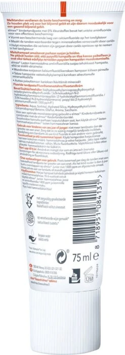 Elmex Peuter (0 Tot 5 Jaar) Kindertandpasta 6 X 75ml - Voordeelverpakking 18 Elmex Peuter (0 Tot 5 Jaar) Kindertandpasta 6 X 75ml - Voordeelverpakking -Winkel Voor Persoonlijke Verzorging 425x1200