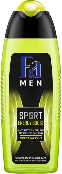 Fa Men Sport Energy Boost Douchegel 6x 250ml - Grootverpakking -Winkel Voor Persoonlijke Verzorging 430x1200 6
