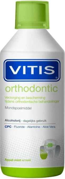 3x Vitis Orthodontic Mondwater 500 Ml 9 3x Vitis Orthodontic Mondwater 500 Ml -Winkel Voor Persoonlijke Verzorging 438x1200 2