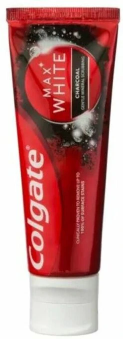 Colgate® Colgate Max White Charcoal Whitening Tandpasta - 4 X 75 Ml - Voordeelverpakking -Winkel Voor Persoonlijke Verzorging 438x1200