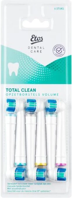 Etos Opzetborstel Total Clean - 6 Stuks - Geschikt Voor De Meeste Oral-B® Systemen* -Winkel Voor Persoonlijke Verzorging 440x1200