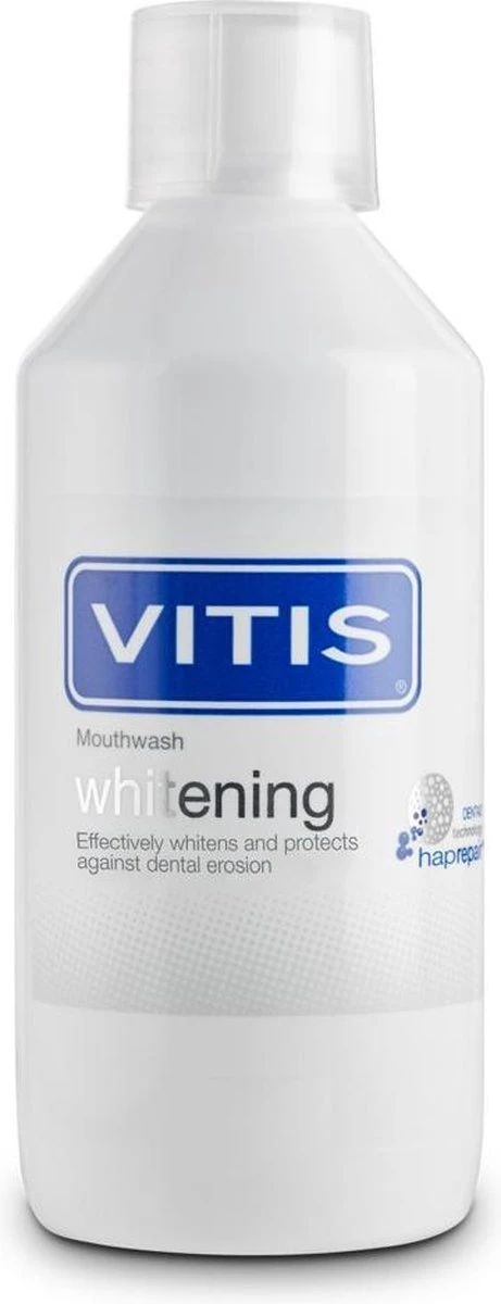 3x Vitis Whitening Mondwater 500 Ml 3 3x Vitis Whitening Mondwater 500 Ml