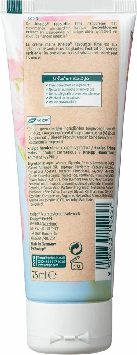 Kneipp Favourite Time - Handcrème 6 Kneipp Favourite Time - Handcrème - Afbeelding 4