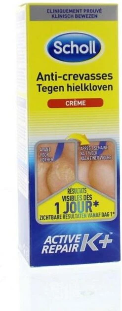 Scholl Klovenzalf - K+ Creme - Voor Hielkloven En Ruwe, Droge Huid 18 Scholl Klovenzalf - K+ Creme - Voor Hielkloven En Ruwe, Droge Huid -Winkel Voor Persoonlijke Verzorging 470x1200 3
