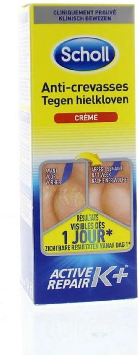 Scholl Klovenzalf - K+ Creme - Voor Hielkloven En Ruwe, Droge Huid 10 Scholl Klovenzalf - K+ Creme - Voor Hielkloven En Ruwe, Droge Huid - Afbeelding 8