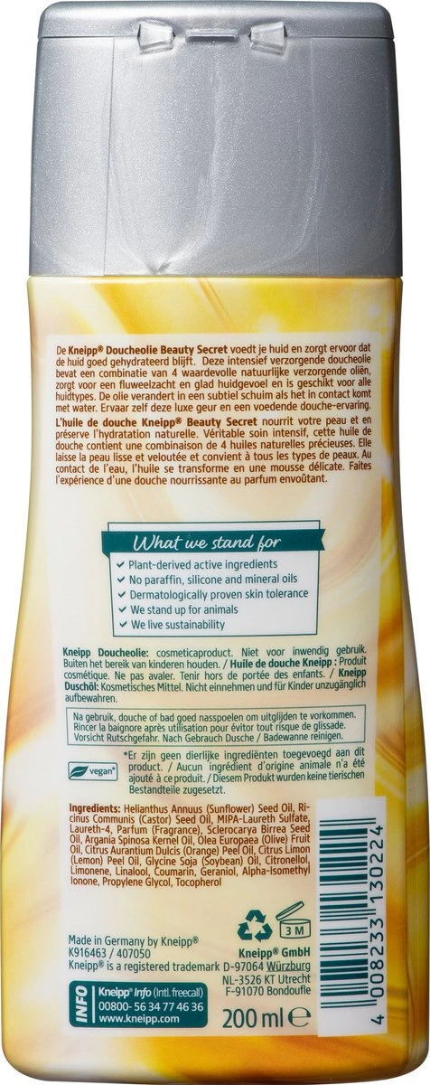 Kneipp Beauty Secret - Doucheolie 5 Kneipp Beauty Secret - Doucheolie - Afbeelding 3
