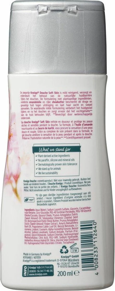 Kneipp Soft Skin - Douchegel 7 Kneipp Soft Skin - Douchegel - Afbeelding 5