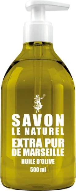 Savon Le Naturel Handzeep Olijfolie Extra Pur Van Marseille - 8 X 500 Ml