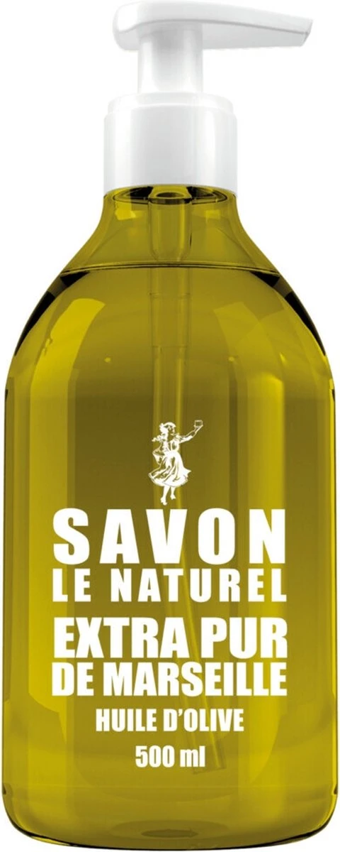 Savon Le Naturel Handzeep Olijfolie Extra Pur Van Marseille - 8 X 500 Ml 3 Savon Le Naturel Handzeep Olijfolie Extra Pur Van Marseille - 8 X 500 Ml