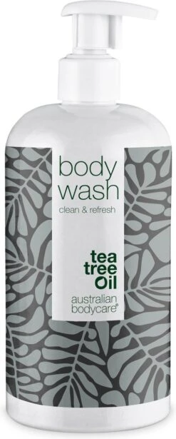 Australian Bodycare Body Wash 500 Ml - Douchegel Met 100% Natuurlijke Tea Tree Olie - Vermindert Rode Vlekjes, Puistjes, Jeuk, Jeugdpuistjes, Lichaamsgeur & Zweetvoeten
