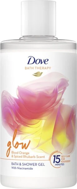Dove Bath Therapy Glow - Badschuim & Douchegel - 400 Ml