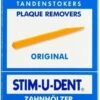 3x Stim-U-Dent Tandenstokers Original 100 Stuks