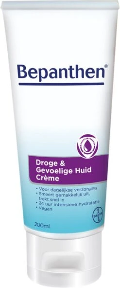 Bepanthen Droge & Gevoelige Huid Creme - Snel Intrekkend En Hydraterend - Met Niacinamide Zonder Parfum - Droge, Gevoelige Huid - 200 Ml -Winkel Voor Persoonlijke Verzorging 501x1200 2