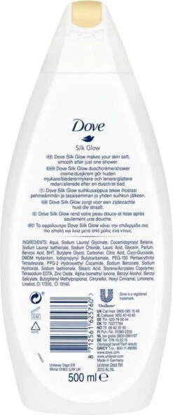 Dove Silk Douchegel - 6 X 500ml - Voordeelverpakking -Winkel Voor Persoonlijke Verzorging 502x1200 6