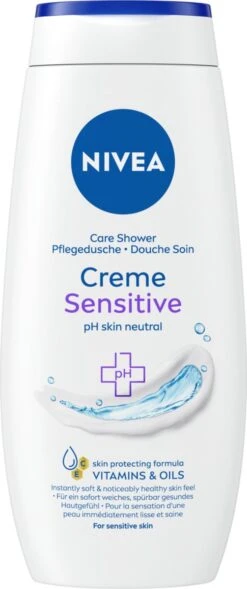 NIVEA Douche Crème Sensitive - 250 Ml - Douchecrème - 6 St - Voordeelverpakking -Winkel Voor Persoonlijke Verzorging 503x1200 1