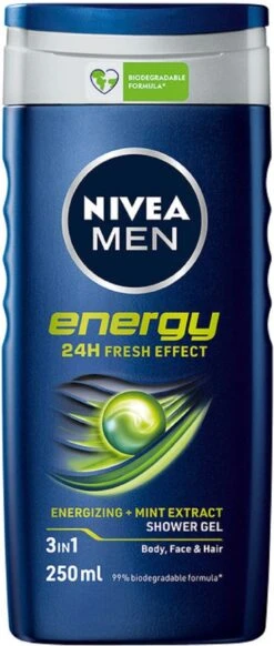 NIVEA MEN Energy - 6x 250 ML - Voordeelverpakking - Douchegel 10 NIVEA MEN Energy - 6x 250 ML - Voordeelverpakking - Douchegel -Winkel Voor Persoonlijke Verzorging 509x1200 2