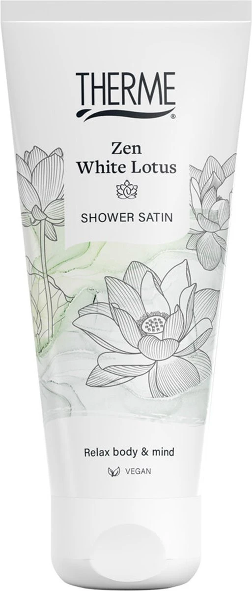 Therme Shower Satin Zen White Lotus 200 Ml 7 Therme Shower Satin Zen White Lotus 200 Ml - Afbeelding 5