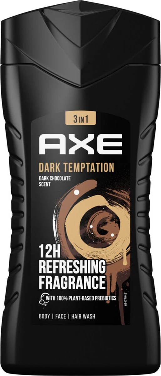 Axe Dark Temptation 3-in-1 Douchegel - 6 X 250 Ml - Voordeelverpakking 15 Axe Dark Temptation 3-in-1 Douchegel - 6 X 250 Ml - Voordeelverpakking - Afbeelding 13