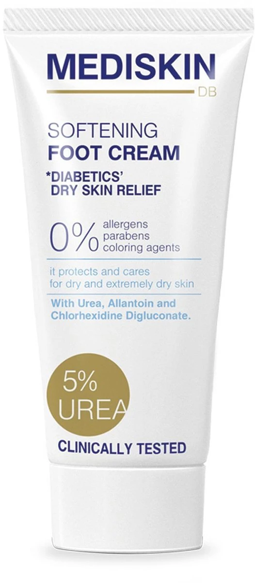 Mediskin Softening Foot Cream - Voetencreme - Voor (Extreem) Droge Voeten - Vermindert Huidirritaties/Roodheid/Jeuk - Rijk Aan Ureum 4 Mediskin Softening Foot Cream - Voetencreme - Voor (Extreem) Droge Voeten - Vermindert Huidirritaties/Roodheid/Jeuk - Rijk Aan Ureum - Afbeelding 2