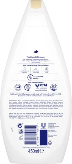 Dove Nourishing Care Douchegel - Triple Moisture Serum - 6 X 450 Ml -Winkel Voor Persoonlijke Verzorging 529x1200 9