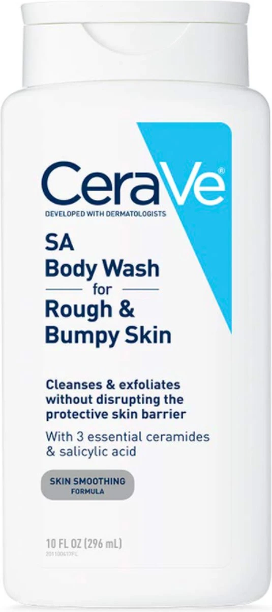 CeraVe Body Wash Met Salicyl Acid - Geurvrij 296ml 3 CeraVe Body Wash Met Salicyl Acid - Geurvrij 296ml