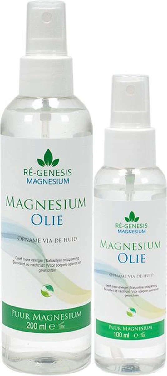 Ré-genesis Magnesium Spierolie En Spray - 100 Ml En 200 Ml 3 Ré-genesis Magnesium Spierolie En Spray - 100 Ml En 200 Ml