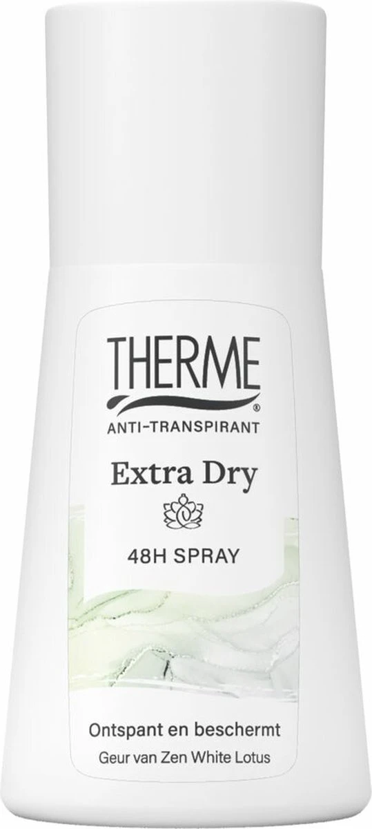 Therme Anti-Transpirant Extra Dry Zen White Lotus Spray 75 Ml 3 Therme Anti-Transpirant Extra Dry Zen White Lotus Spray 75 Ml