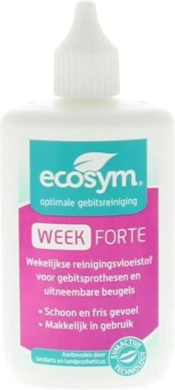 Ecosym Week Gel Forte - Kunstgebitreiniging - 100 Ml -Winkel Voor Persoonlijke Verzorging 541x1200