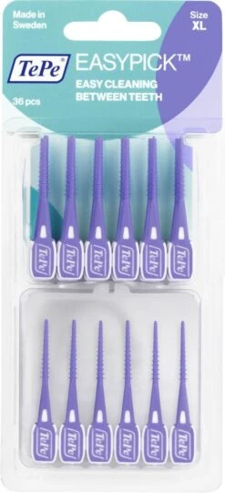 Tepe Easypick Paars XL - 3 X 36 Stuks - Voordeelverpakking 12 Tepe Easypick Paars XL - 3 X 36 Stuks - Voordeelverpakking -Winkel Voor Persoonlijke Verzorging 548x1200