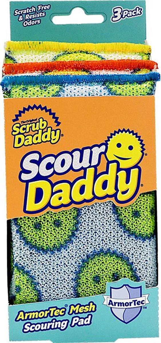 Scrub Daddy Scour Daddy 3 Stuks 7 Scrub Daddy Scour Daddy 3 Stuks - Afbeelding 5