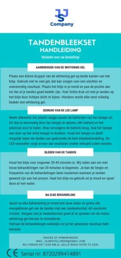 Tanden Bleken - Tandenblekers - Tandenbleekset - Tandbleekset Premium - Tanden Bleekset - Tandbleekset Premium - 3D LED - Zonder Peroxide - 3 Gelspuiten - Veilig - Thuis Bleken - Witte Tanden - Professionele Teeth Whitening - Tandenbleekset 7 Tanden Bleken - Tandenblekers - Tandenbleekset - Tandbleekset Premium - Tanden Bleekset - Tandbleekset Premium - 3D LED - Zonder Peroxide - 3 Gelspuiten - Veilig - Thuis Bleken - Witte Tanden - Professionele Teeth Whitening - Tandenbleekset -Winkel Voor Persoonlijke Verzorging 565x1200 1