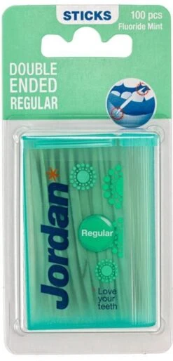 Jordan Tandenstokers - Regular - 100 Stuks -Winkel Voor Persoonlijke Verzorging 577x1200