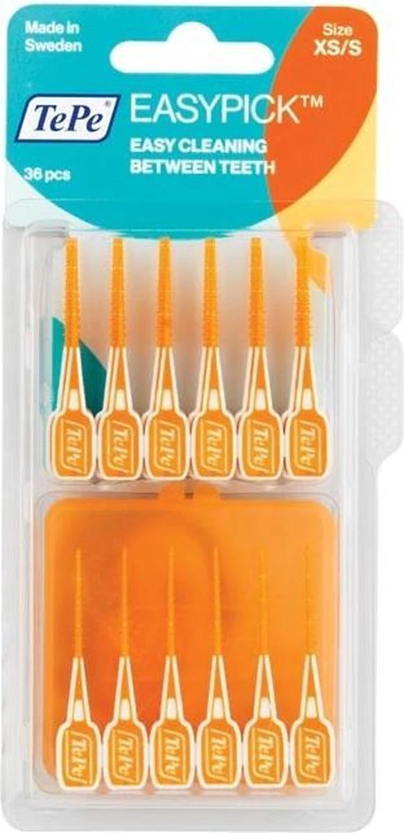 3x TePe EasyPick Maat XS/ S 60 Stuks 8 3x TePe EasyPick Maat XS/ S 60 Stuks - Afbeelding 6