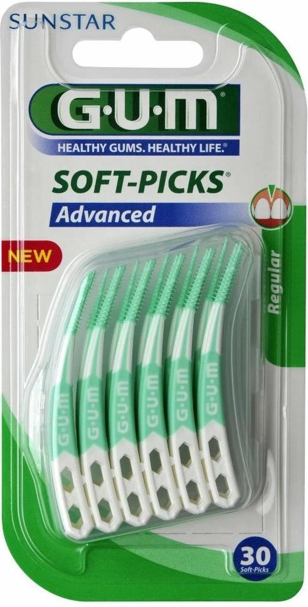 GUM® GUM Soft-Picks Advanced 30pcs 3 GUM® GUM Soft-Picks Advanced 30pcs