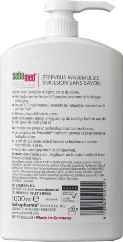 Sebamed Douchegel - Douchemiddel - Zeepdispenser - 1 Liter 15 Sebamed Douchegel - Douchemiddel - Zeepdispenser - 1 Liter -Winkel Voor Persoonlijke Verzorging 612x1200 2