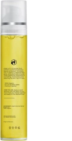 *ACTIE* MONTE - 100% Pure Arganolie - 100 ML - Unieke Fles - 100% Biologisch - Huidolie En Haarolie - Voor Haar, Huid En Gezicht - Hydraterend, Voedend En Herstellend - Rijk Aan Vitamine E, Essentiële Vetzuren, Antioxidanten En Mineralen - Argan Oil -Winkel Voor Persoonlijke Verzorging 618x1200 3