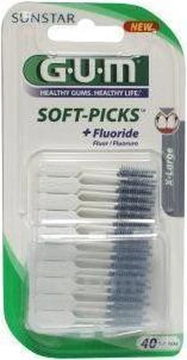 GUM® Gum Soft Picks XL - 40 St - Rager 7 GUM® Gum Soft Picks XL - 40 St - Rager - Afbeelding 5