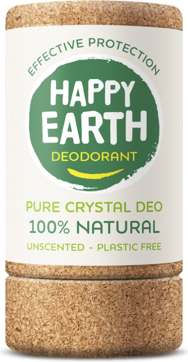 Happy Earth 100% Natuurlijke Deodorant Crystal Unscented 90 Gr 12 Happy Earth 100% Natuurlijke Deodorant Crystal Unscented 90 Gr - Afbeelding 10