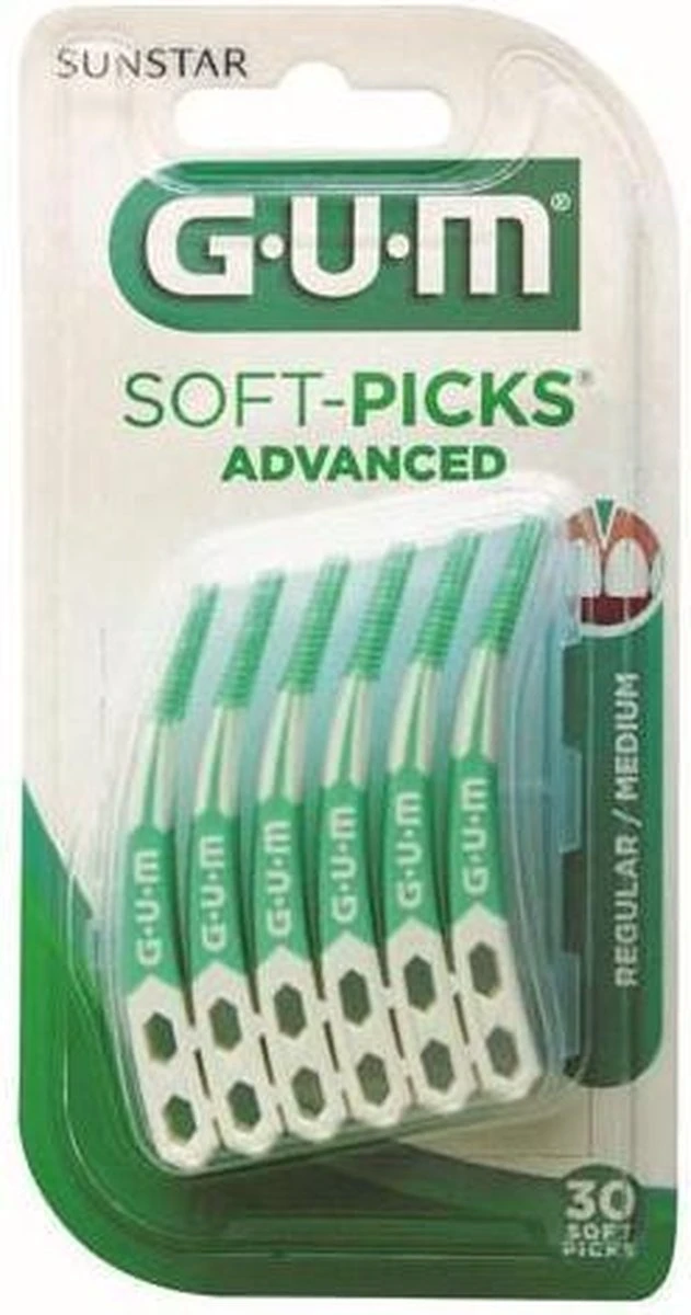 GUM® GUM Soft-Picks Advanced 30pcs 11 GUM® GUM Soft-Picks Advanced 30pcs - Afbeelding 9