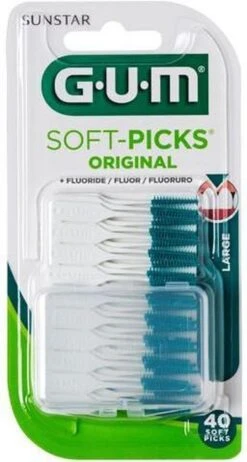 GUM® Gum Soft Picks Large - 40 St - Rager -Winkel Voor Persoonlijke Verzorging 641x1200 1