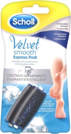 Scholl Velvet Smooth - Navulling Eeltverwijderaar - Extra Fijn - Voetvijl - 2 Stuks -Winkel Voor Persoonlijke Verzorging 641x1200 4