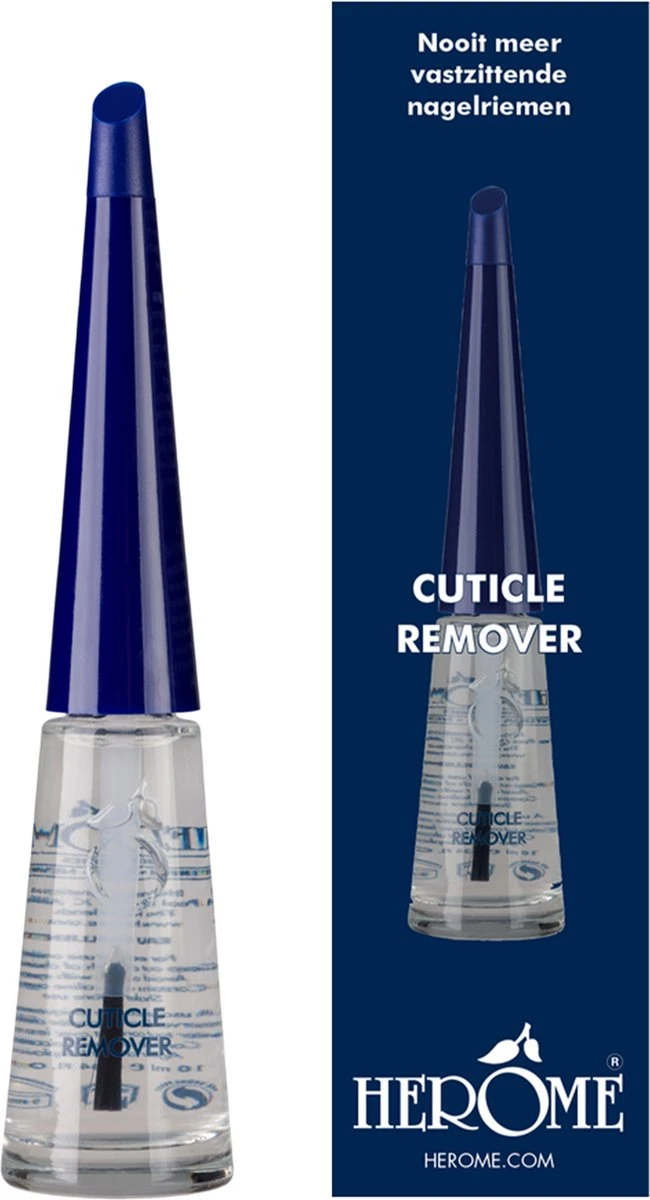 Herome Nagelriemverwijderaar - Cuticle Remover - Binnen 1 Minuut Elastische, Zachte En Soepele Nagelriemen - Verwijdert Losse Velletjes - 10ml. 3 Herome Nagelriemverwijderaar - Cuticle Remover - Binnen 1 Minuut Elastische, Zachte En Soepele Nagelriemen - Verwijdert Losse Velletjes - 10ml.