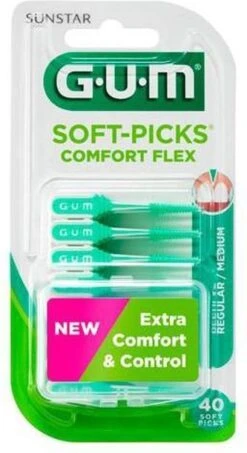 GUM® GUM Soft Picks Comfort Flex Regular Mint - 40st 13 GUM® GUM Soft Picks Comfort Flex Regular Mint - 40st -Winkel Voor Persoonlijke Verzorging 655x1200 1