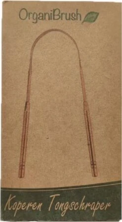 OrganiBrush 100% RVS Tongschraper / Tongreiniger - Antibacterieel - 1 Stuk -Winkel Voor Persoonlijke Verzorging 658x1200