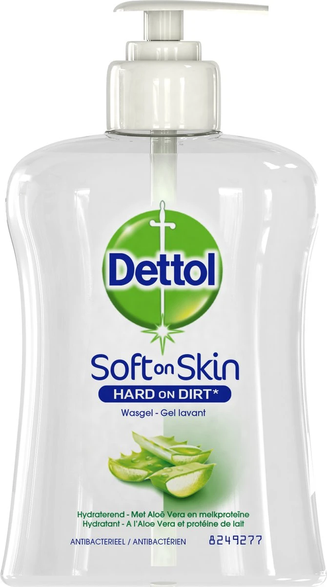 Dettol - Handzeep - Verzachtend – Aloe Vera - 250ml X12 8 Dettol - Handzeep - Verzachtend – Aloe Vera - 250ml X12 - Afbeelding 6