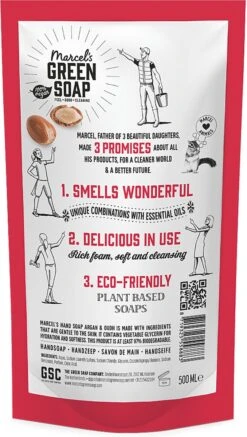 Marcel's Green Soap Handzeep Navulling Argan & Oudh - 500ML 8 Marcel's Green Soap Handzeep Navulling Argan & Oudh - 500ML -Winkel Voor Persoonlijke Verzorging 678x1200 2