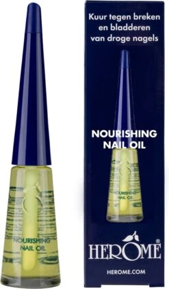 Herome Voedende Nagelolie - Nourishing Nail Oil - Herstelt, Droge, Breekbare Nagels En Maakt Nagels Weer Gezond En Veerkrachtig.- 10ml.