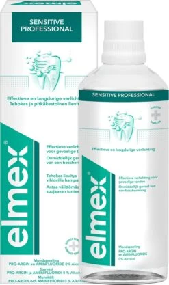 Elmex Mondwater Sensitive Professional - 3 X 400 Ml - Voordeelverpakking -Winkel Voor Persoonlijke Verzorging 710x1200