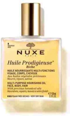 Nuxe Huile Prodigieuse Riche Dry Oil Droogolie - 100 Ml -Winkel Voor Persoonlijke Verzorging 728x1200 1