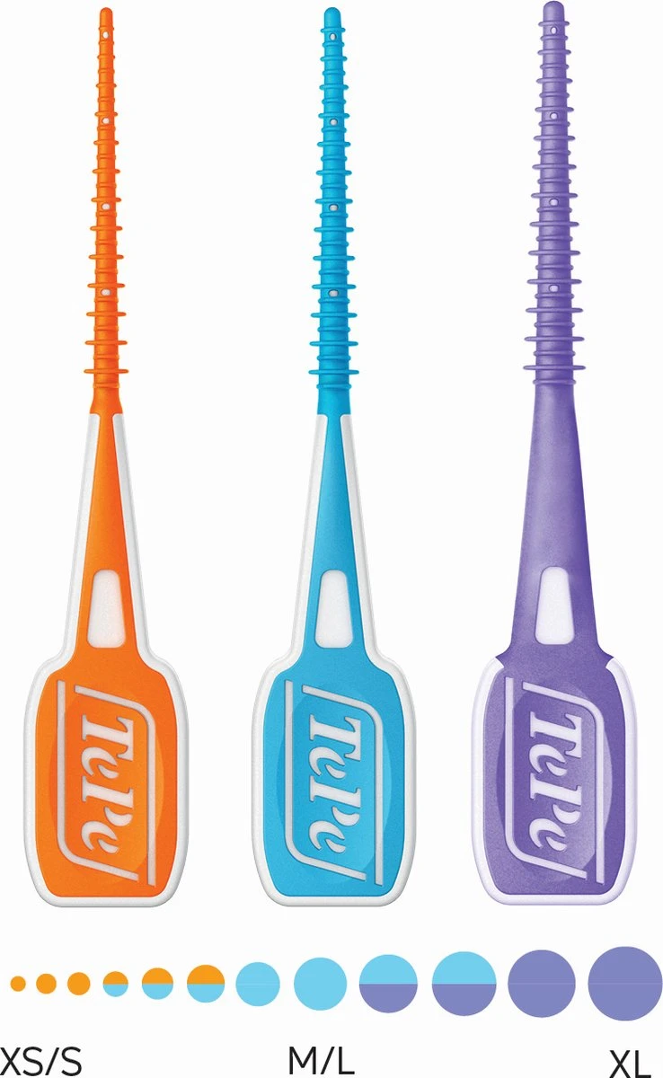 TePe EasyPick Oranje Maat XS/S – 60 Stuks 5 TePe EasyPick Oranje Maat XS/S – 60 Stuks - Afbeelding 3